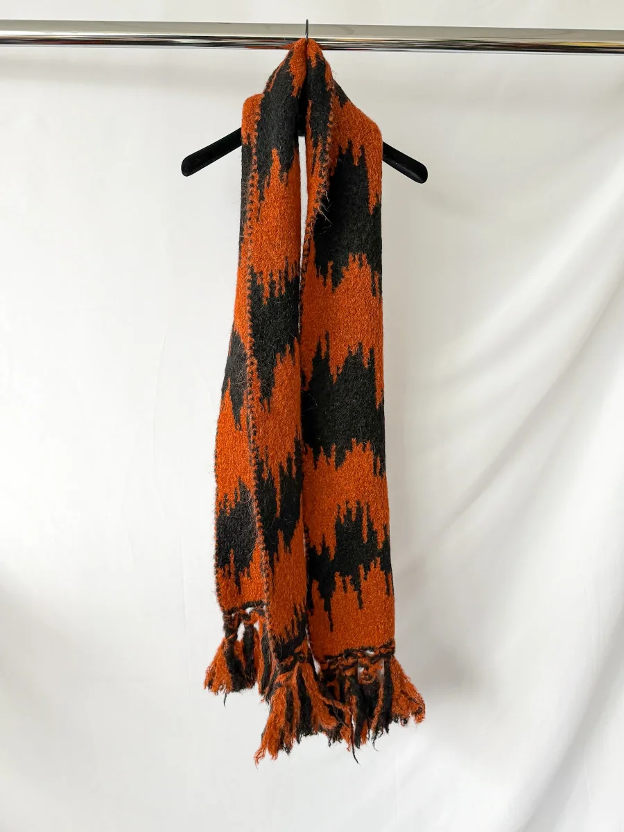 S.S.DALEY x Disney Winnie the Pooh TIGGER Stripe Mohair Scarf