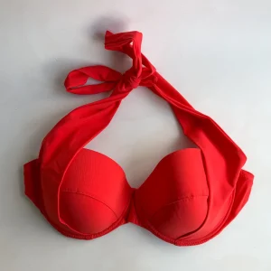 Pain De Sucre Rouge Halterneck Bra Cup Bikini Top in Lisia