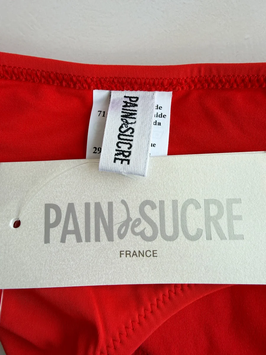 Pain De Sucre Rouge Side-Tie Bikini Bottom in Onyx - Imagen 5