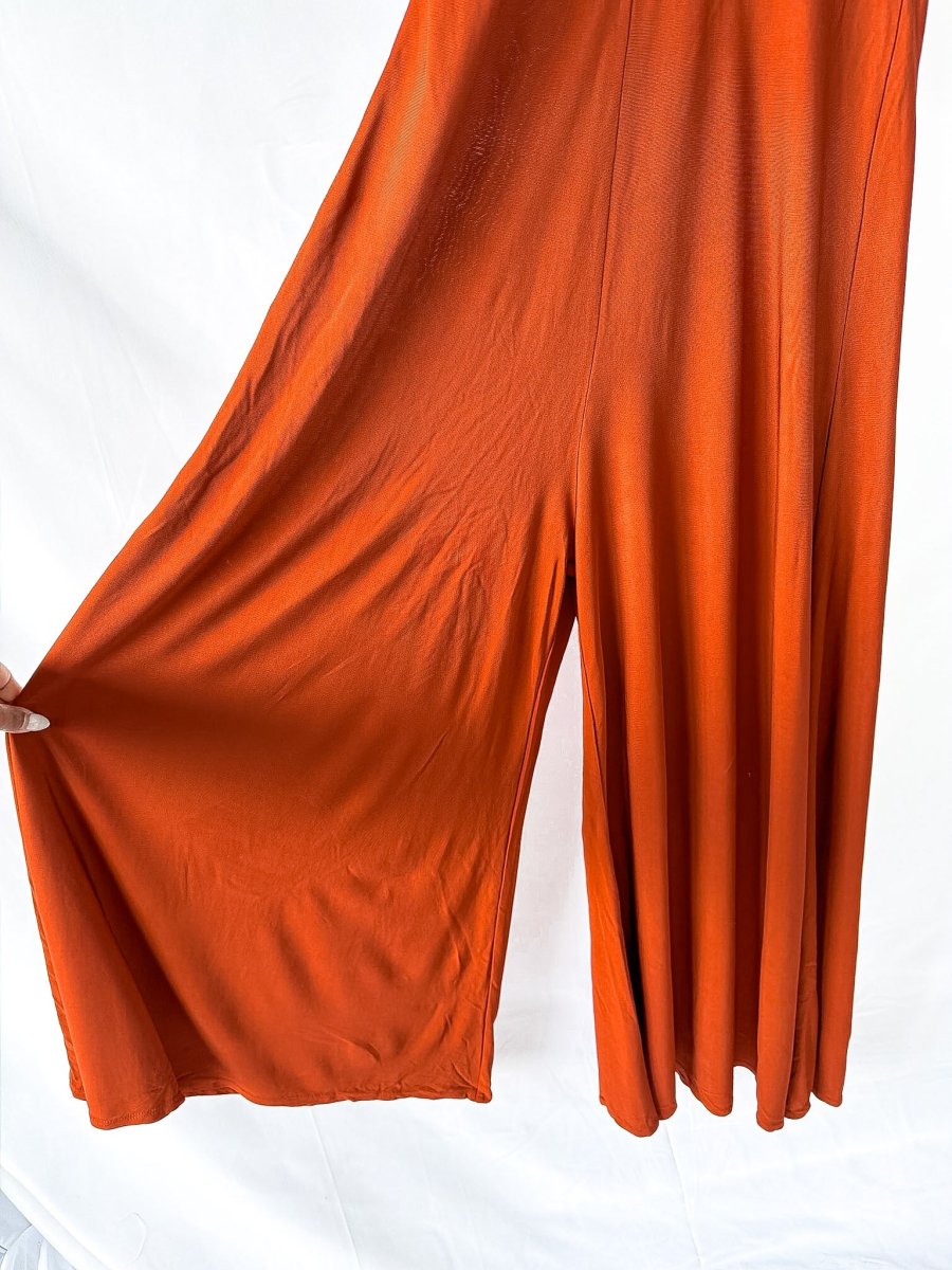 By Malene Birger Straight Leg Cut-Out Back Jumpsuit - Imagen 4