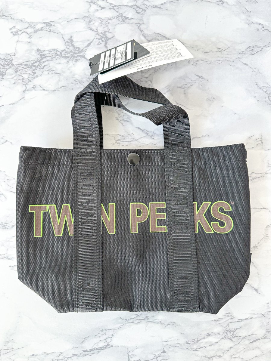 Undercover Twin Peaks Mens Slogan Small Tote Bag - Imagen 9