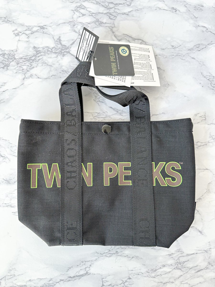 Undercover Twin Peaks Mens Slogan Small Tote Bag - Imagen 2