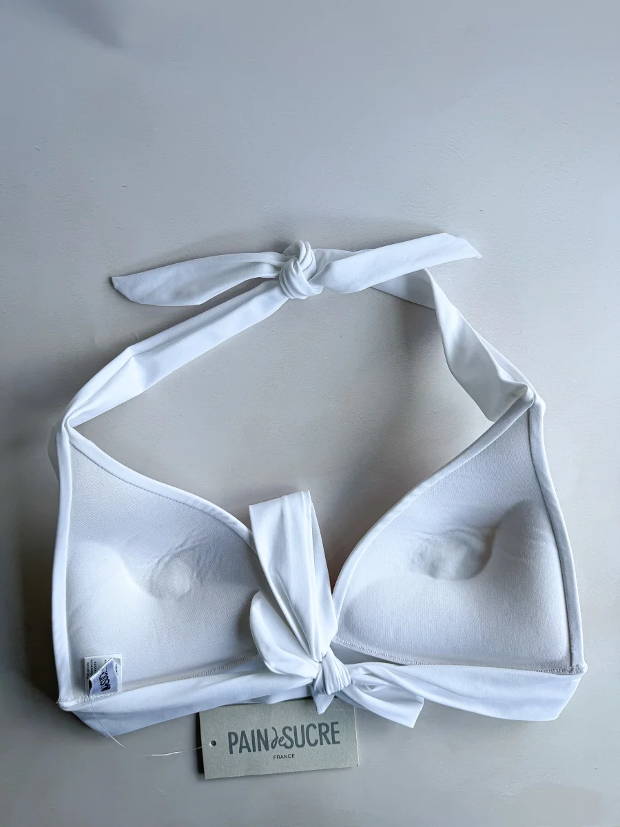 Pain De Sucre Bikini Top in Diva White - Imagen 4