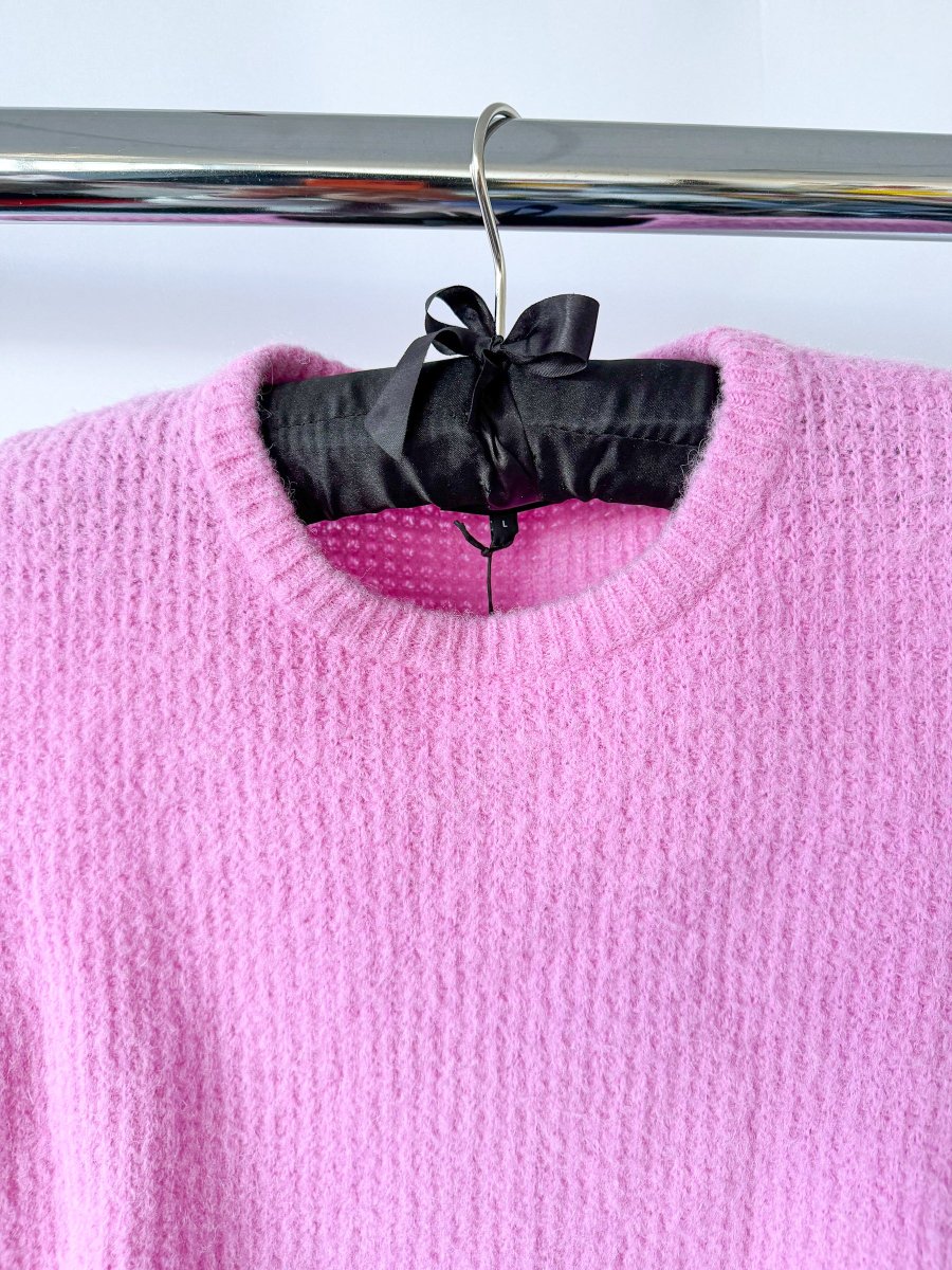 Emporio Armani Pink Alpaca Wool Vest Knitwear Top - Imagen 5