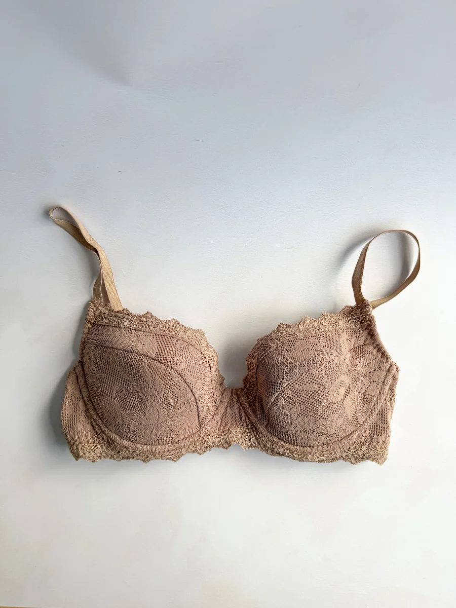 Pain De Sucre French Lace Padded Bra in Dean - Imagen 2