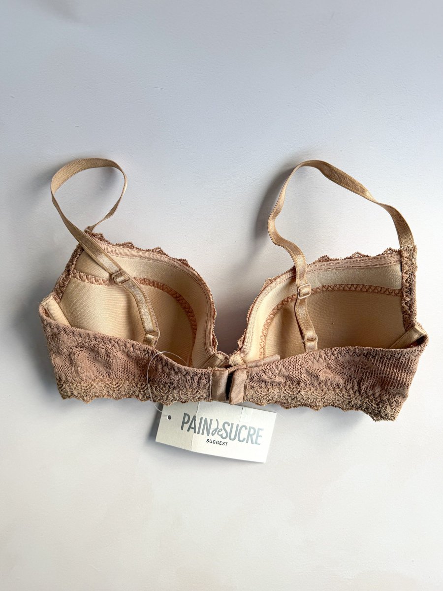 Pain De Sucre French Lace Padded Bra in Dean - Imagen 4