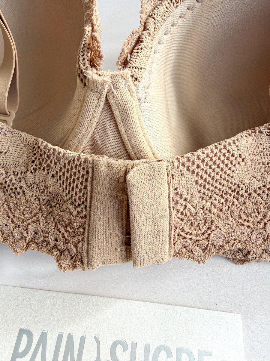 Pain De Sucre Brown Lace Bra in Lua Biscuit - Imagen 9