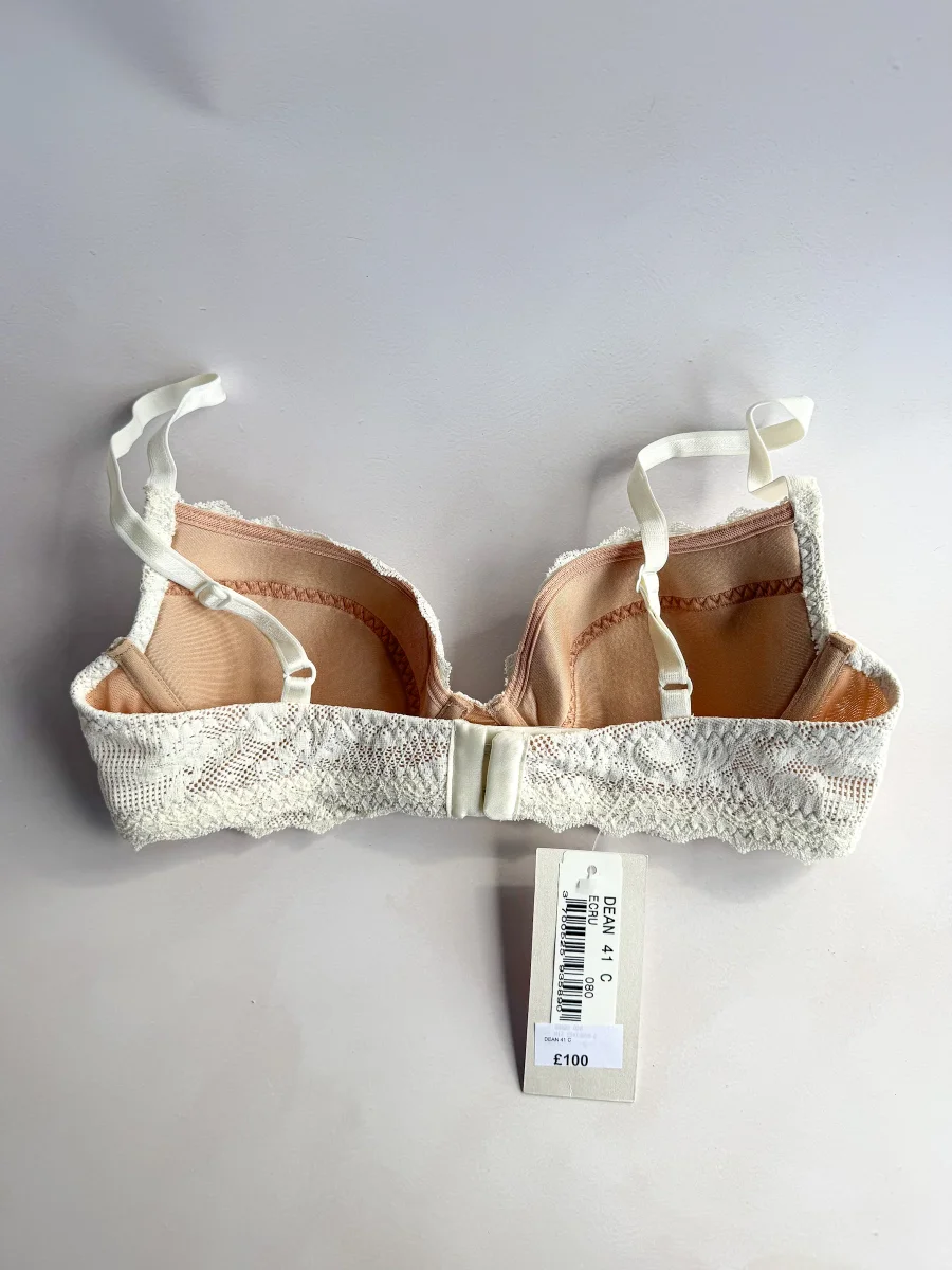 Pain De Sucre Ecru White Lace Bra in Lua - Imagen 5