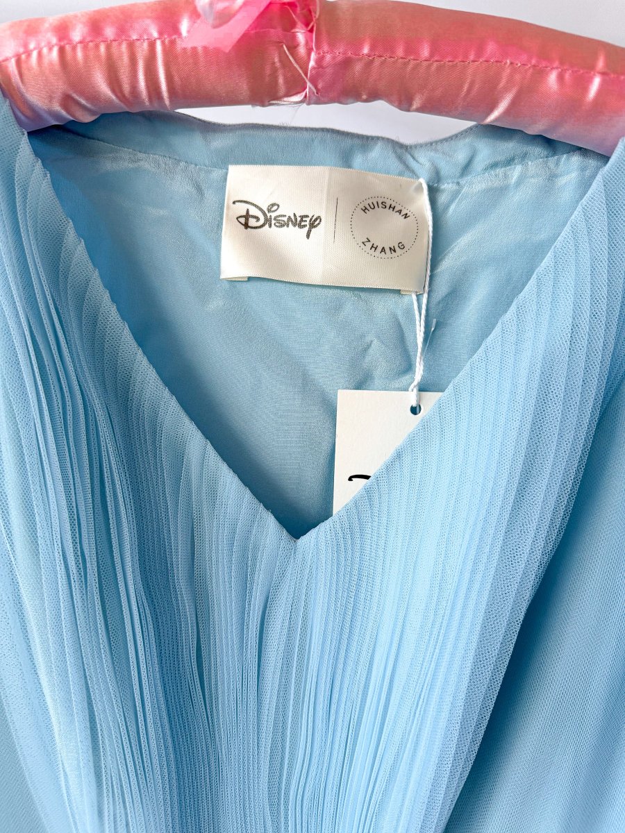 Huishan Zhang x Disney Josephine Plissé Woven Maxi Dress - Imagen 9