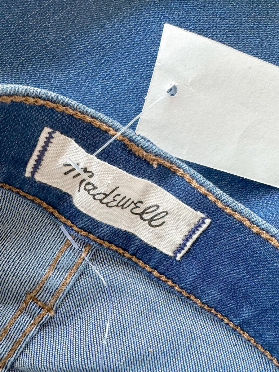 Madewell 10" High-Rise Skinny Crop Denim Jeans - Imagen 4