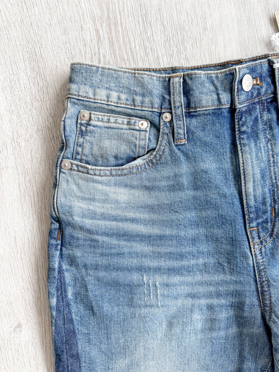Madewell High-Rise Slim Raebrook Wash Boyjean Relaxed Leg Denim Jeans - Imagen 6