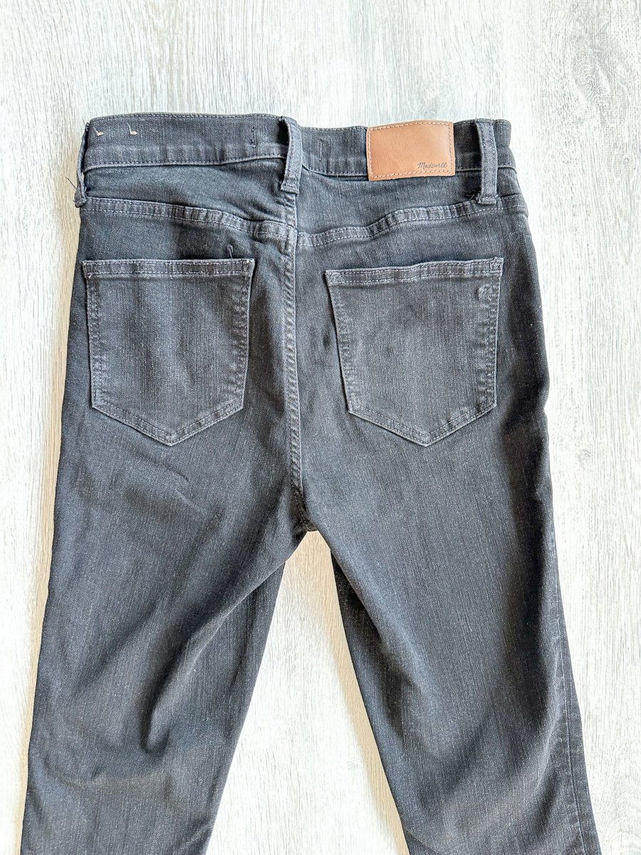 Madewell Roadtripper Bennett Black Skinny Jeans - Imagen 9