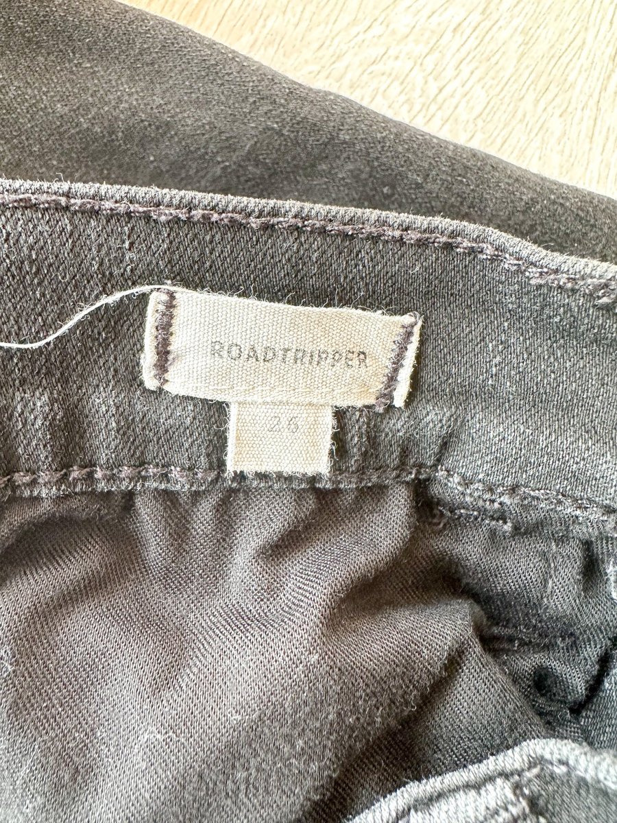 Madewell Roadtripper Bennett Black Skinny Jeans - Imagen 3