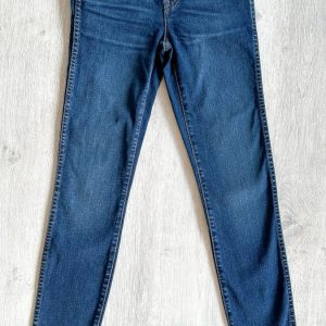 Madewell 10" High-Rise Skinny Jeans Indigo Hayes Wash