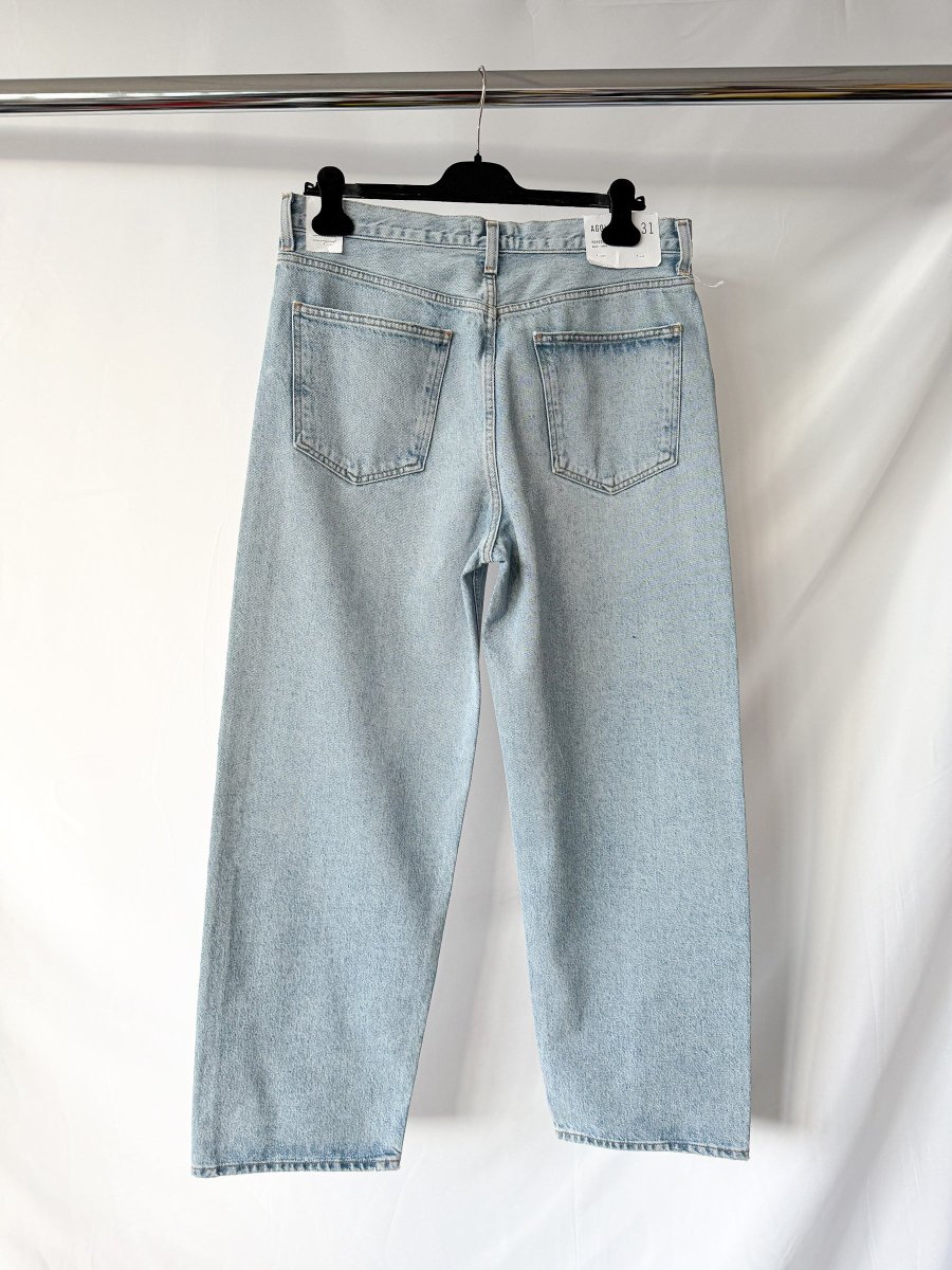 Agolde Henson Baggy Taper Denim Jeans in Replica - Imagen 5
