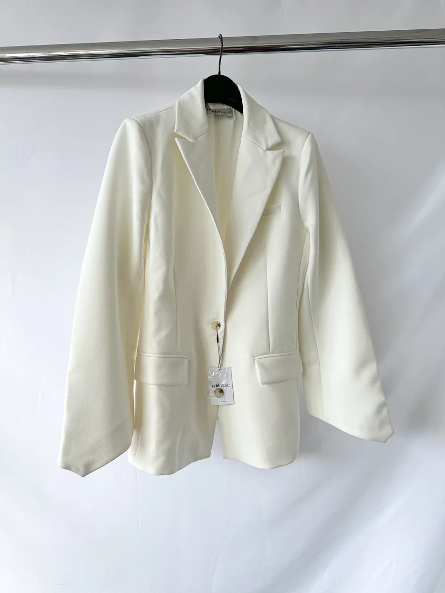 Odd Muse White The Ultimate Muse Blazer Jacket - Imagen 2