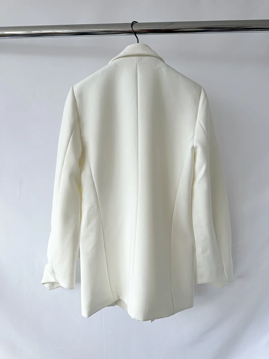 Odd Muse White The Ultimate Muse Blazer Jacket - Imagen 3