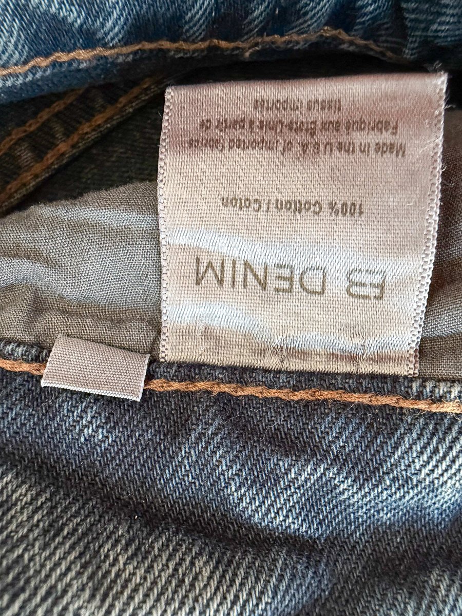 EB Denim Washed Distressed Split Hem Jeans - Imagen 8