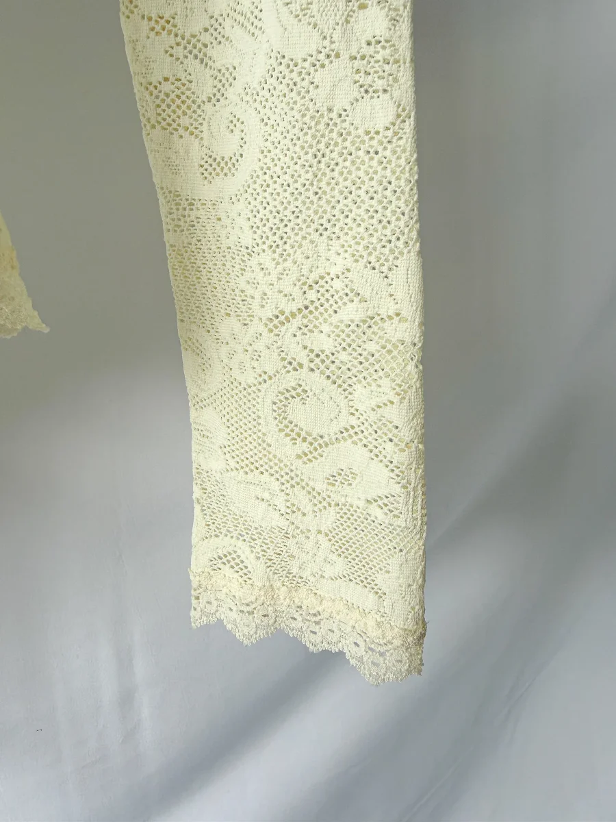 Pain De Sucre Ecru French Lace Bodysuit Eros - Imagen 6