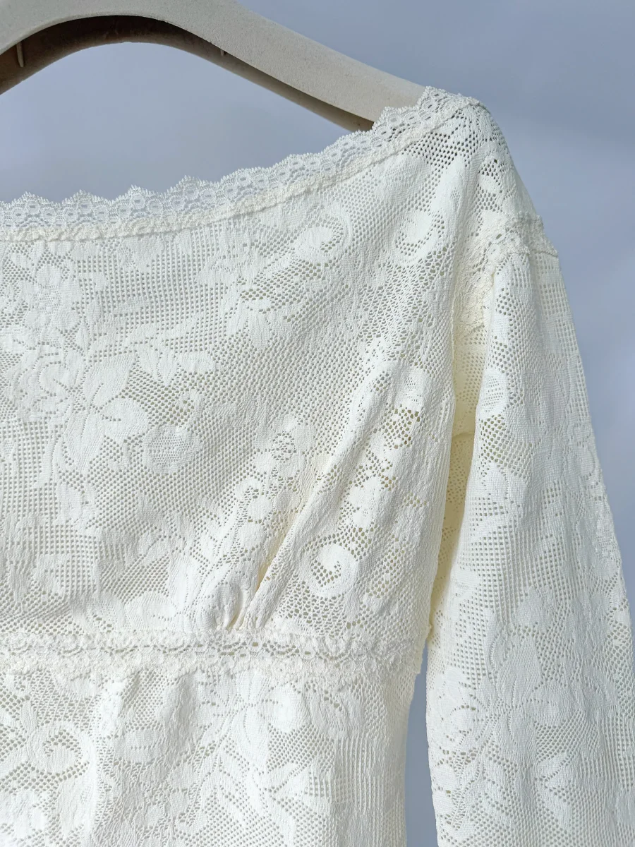 Pain De Sucre Ecru Leonor Off Shoulder Top - Imagen 3