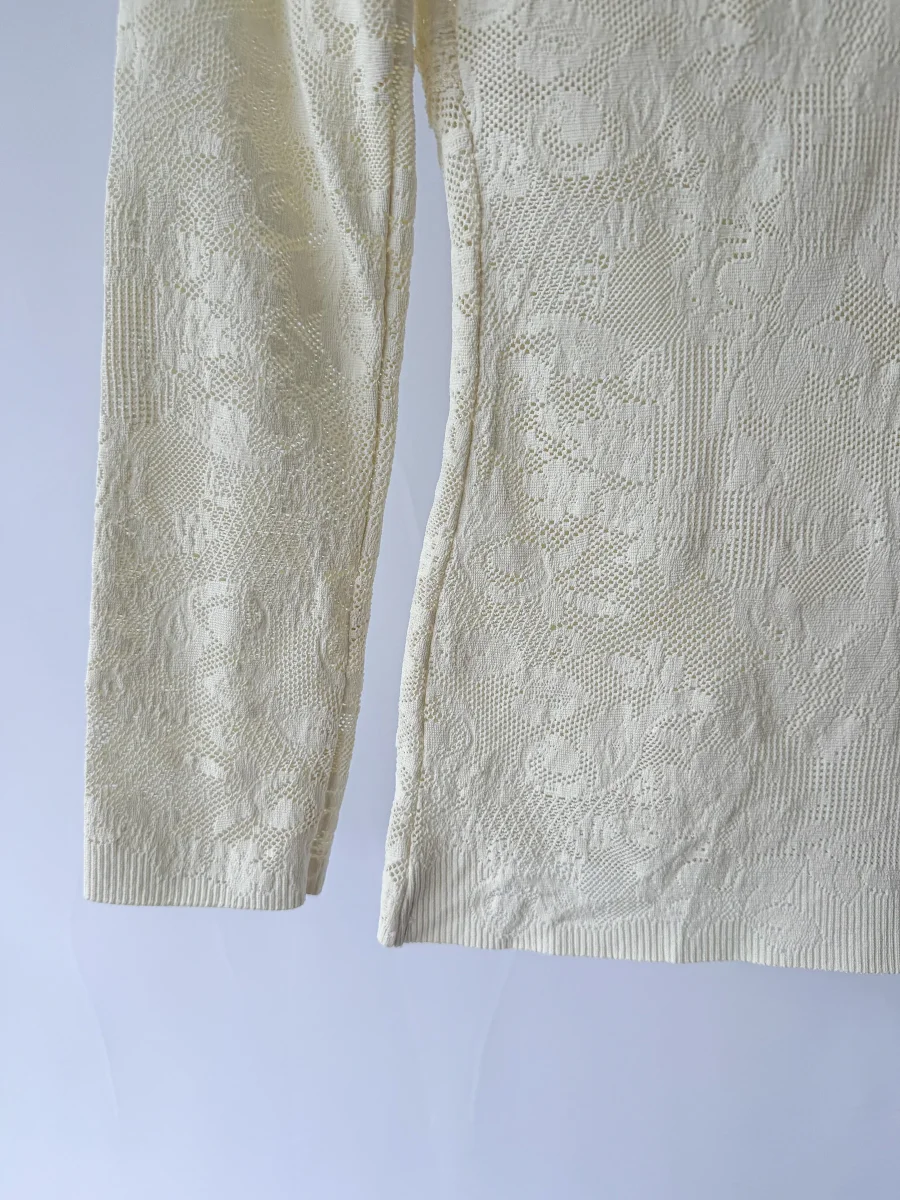 Pain De Sucre Ecru Leonor Off Shoulder Top - Imagen 5