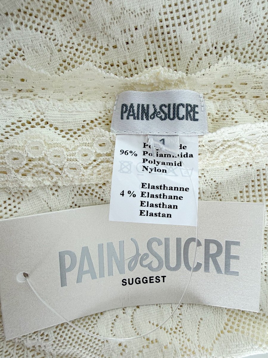 Pain De Sucre Ecru Leonor Off Shoulder Top - Imagen 7