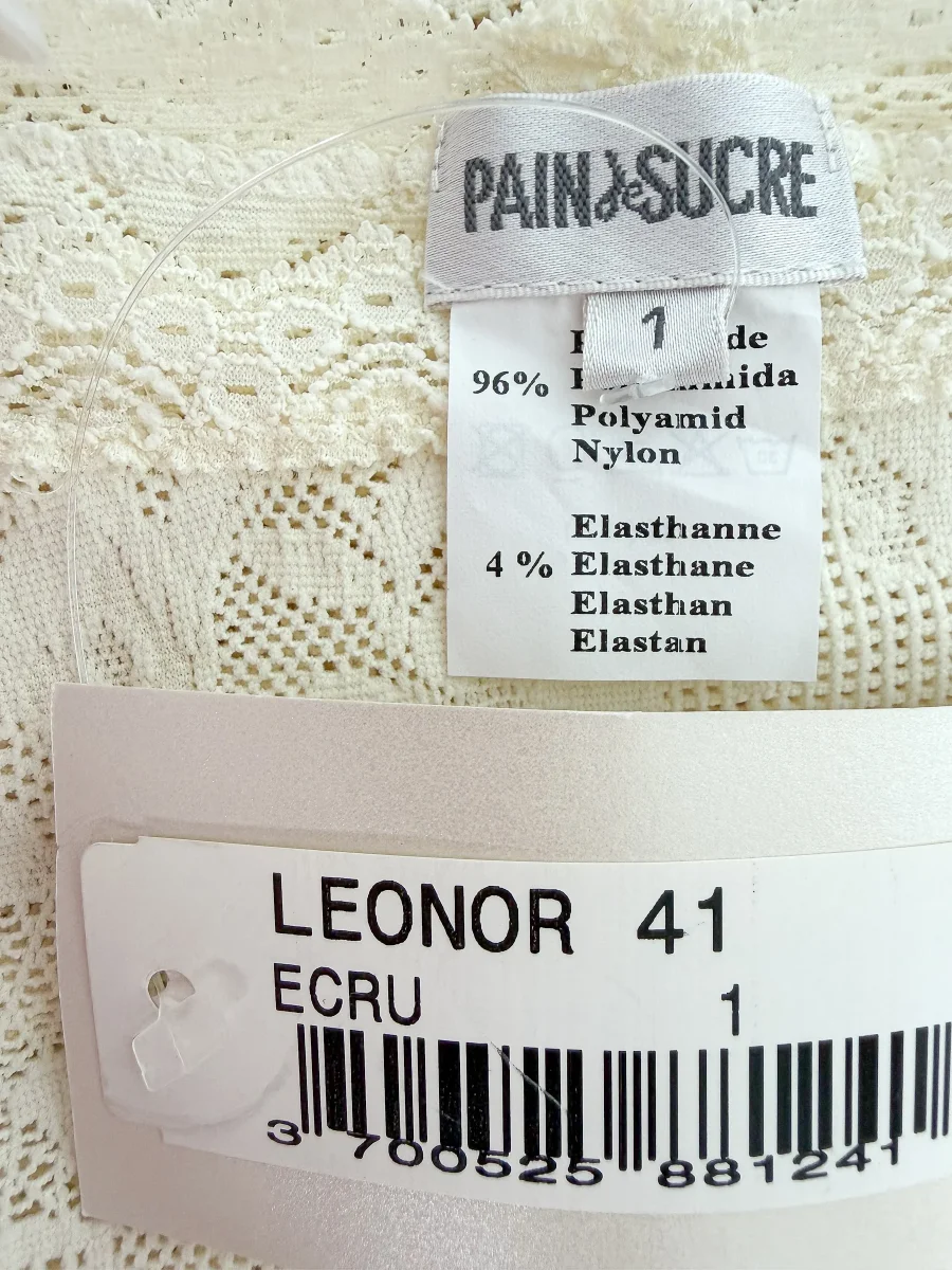 Pain De Sucre Ecru Leonor Off Shoulder Top - Imagen 9