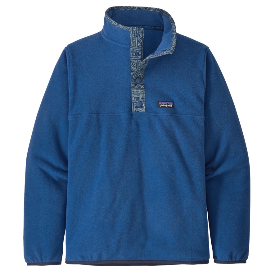 Polar Micro-D Snap-T Pullover Niño Azul