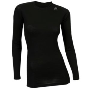 Primera Capa Crew Neck Mujer Negro