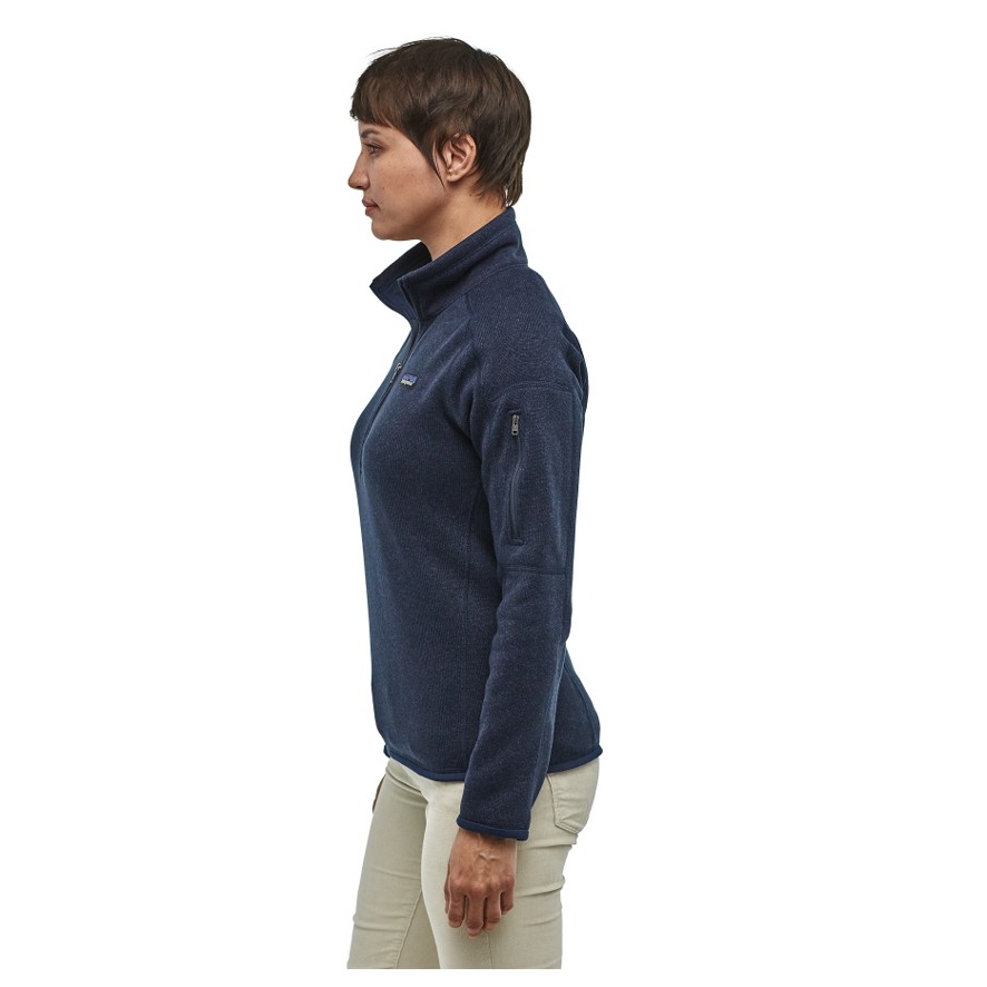 Polar Better Sweater 1/4 Zip Mujer Azul - Imagen 4