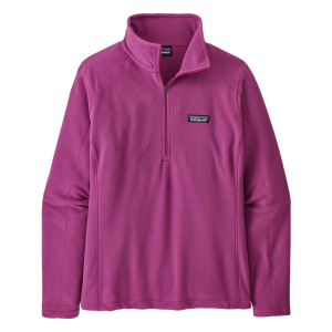 Polar Micro-D® Mujer 1/4 cierre – Rosado