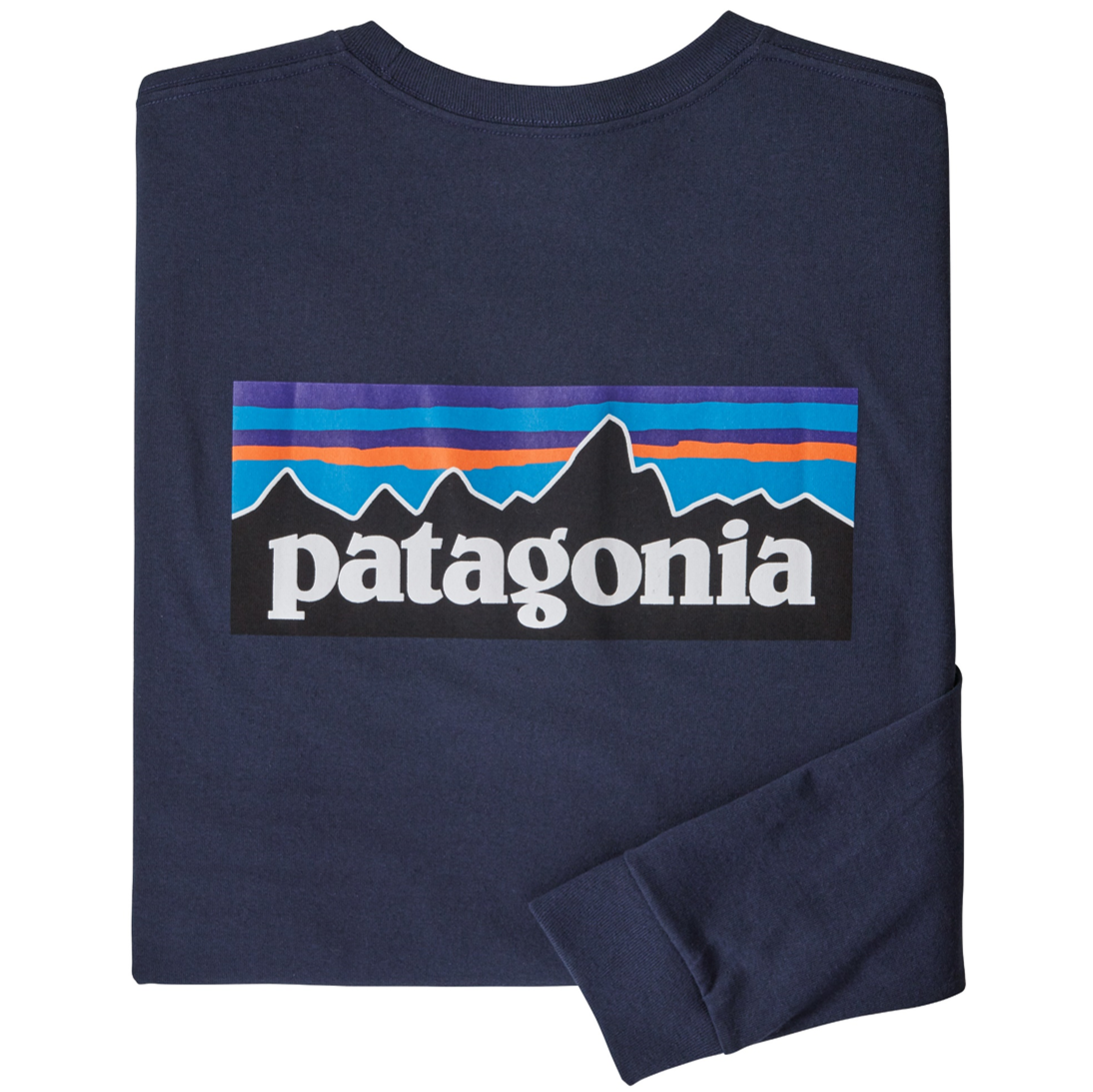 Polera Manga Larga P/6 Logo Responsibili-tee Hombre Azul - Imagen 2