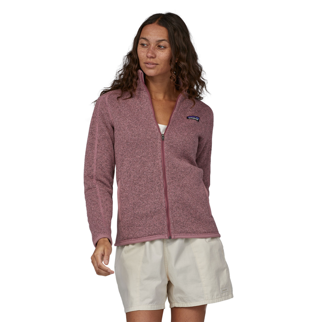 Polar de Mujer Better Sweater Jacket – Morado - Imagen 5