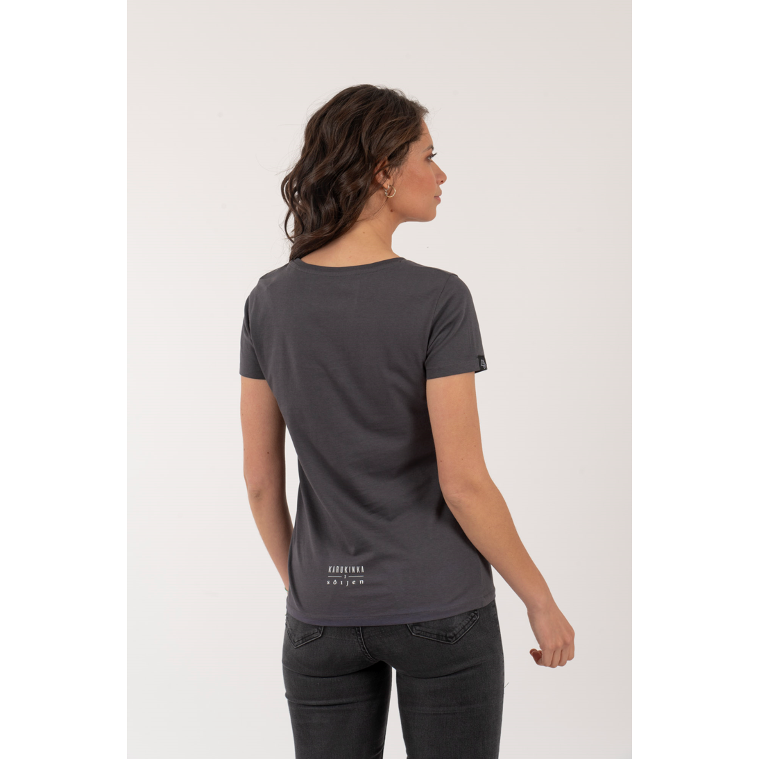 Polera Pali Aike Mujer – Gris - Imagen 5