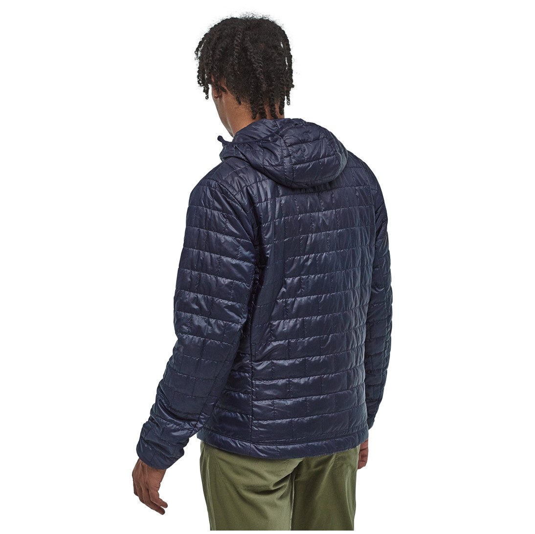 Parka Sintética Nano Puff Hoody Hombre Azul - Imagen 4