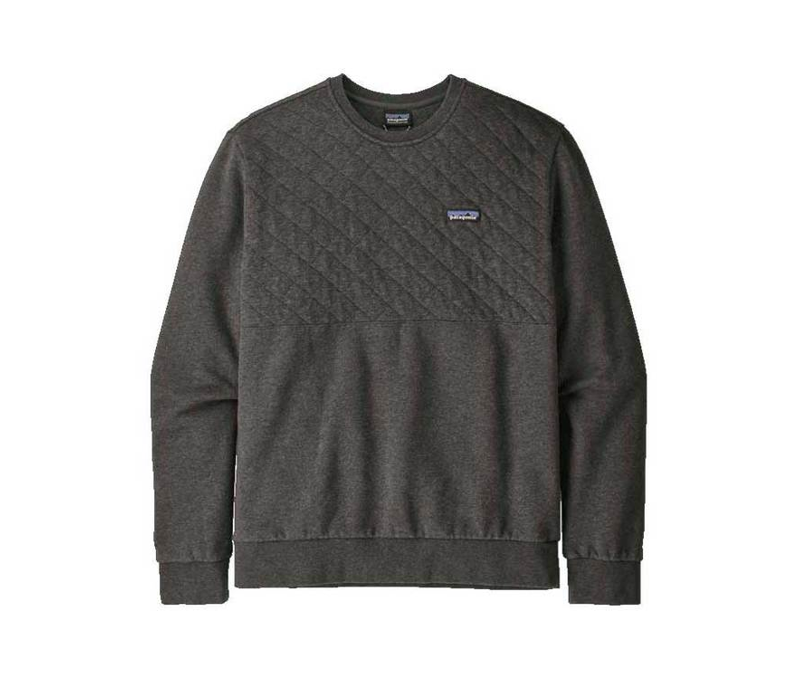 Polerón Organic Cotton Quilt Hombre Gris - Imagen 3