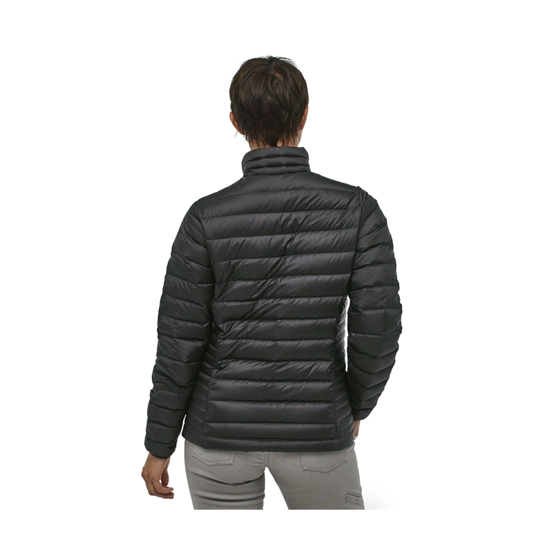 Parka Pluma Down Sweater Jacket Mujer Negro - Imagen 4