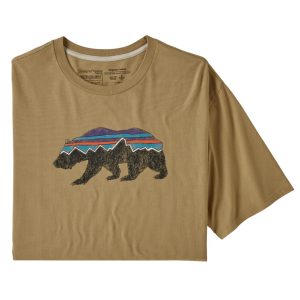 Polera Fitz Roy Bear Scope Organic Hombre Café