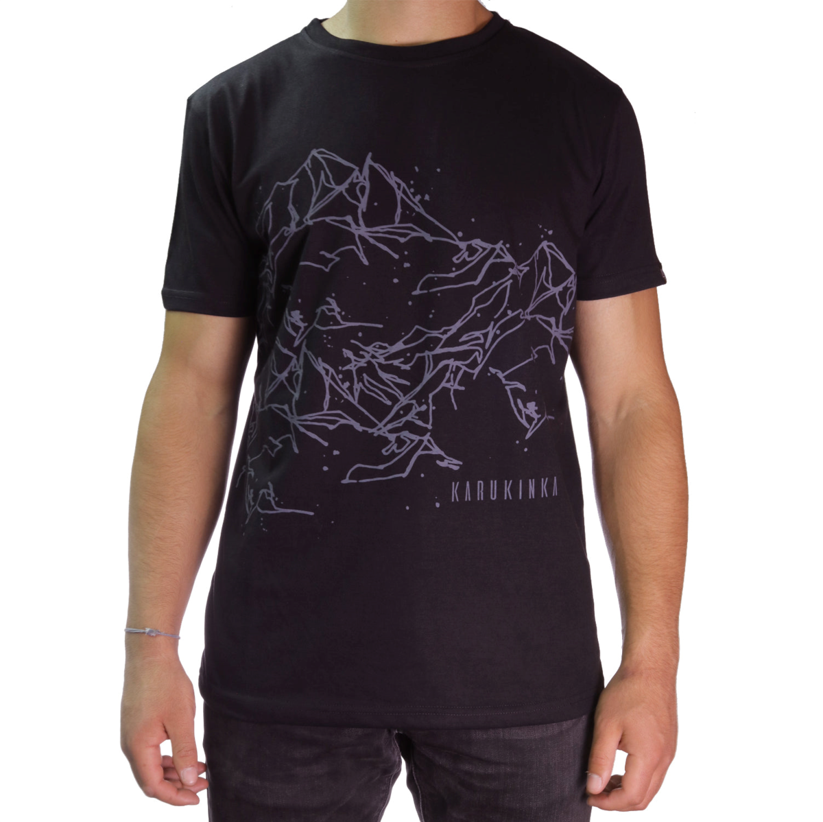 Polera Hombre Baquedano Negra - Imagen 2