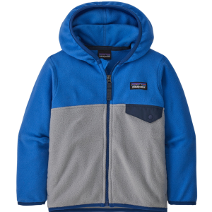 Polar Micro-D Snap-T Jacket Bebé Azul / Gris