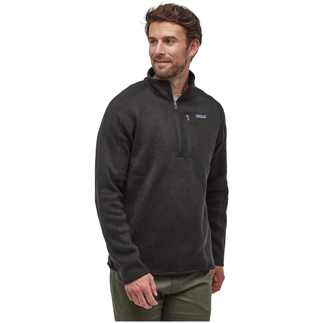 Polar Hombre Better Sweater 1/4 Zip Negro - Imagen 3