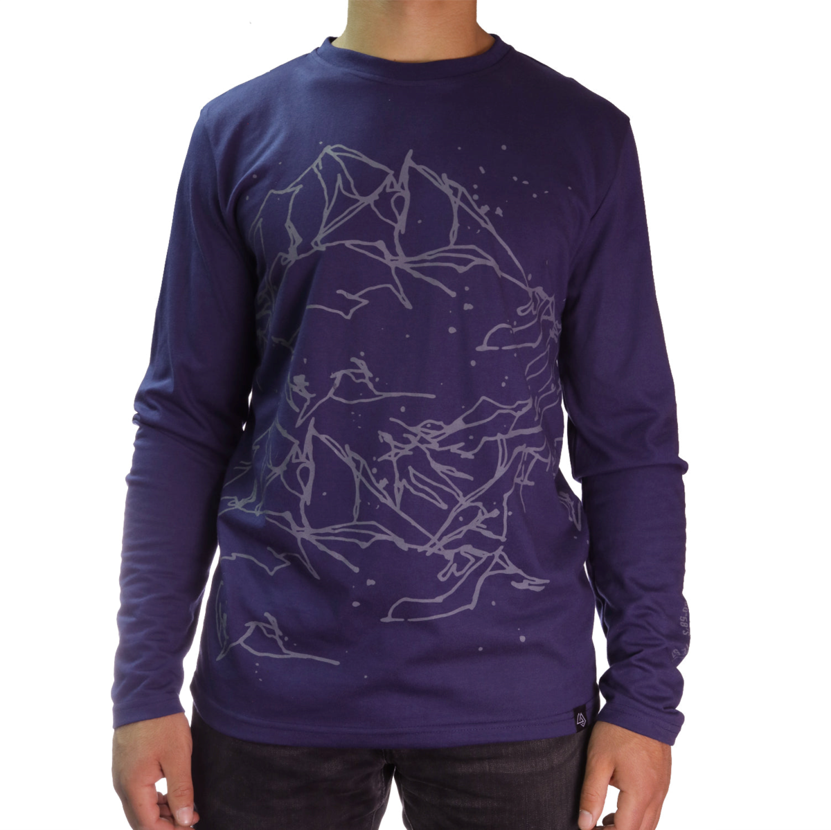 Polera Hombre Baquedano Azul - Imagen 2