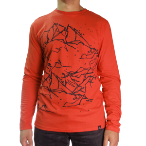 Polera Hombre Baquedano Roja