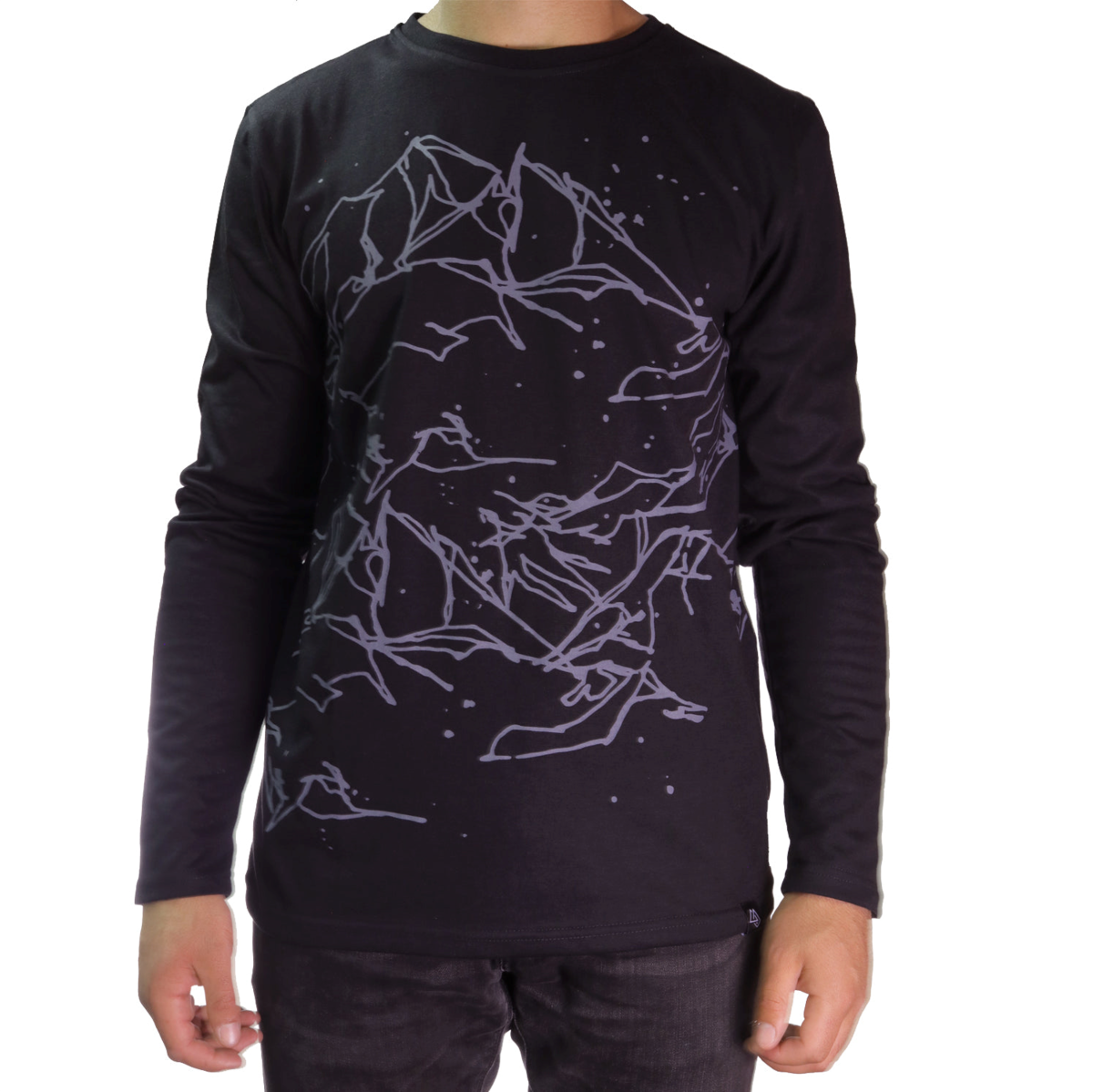 Polera Hombre Baquedano Negra - Imagen 2