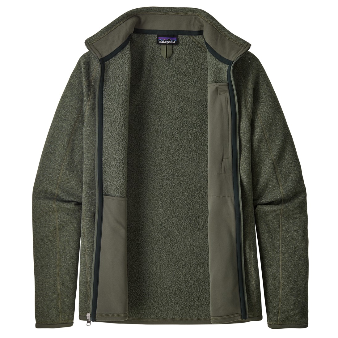 Polar Better Sweater Jacket Hombre Verde - Imagen 3