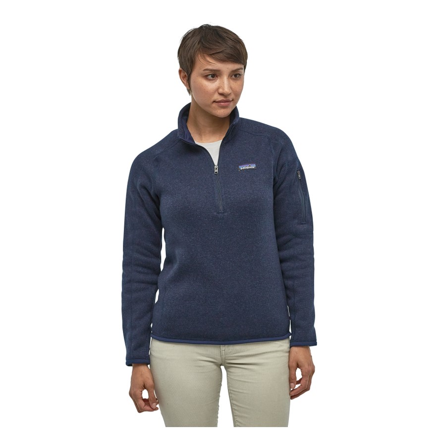 Polar Better Sweater 1/4 Zip Mujer Azul - Imagen 3
