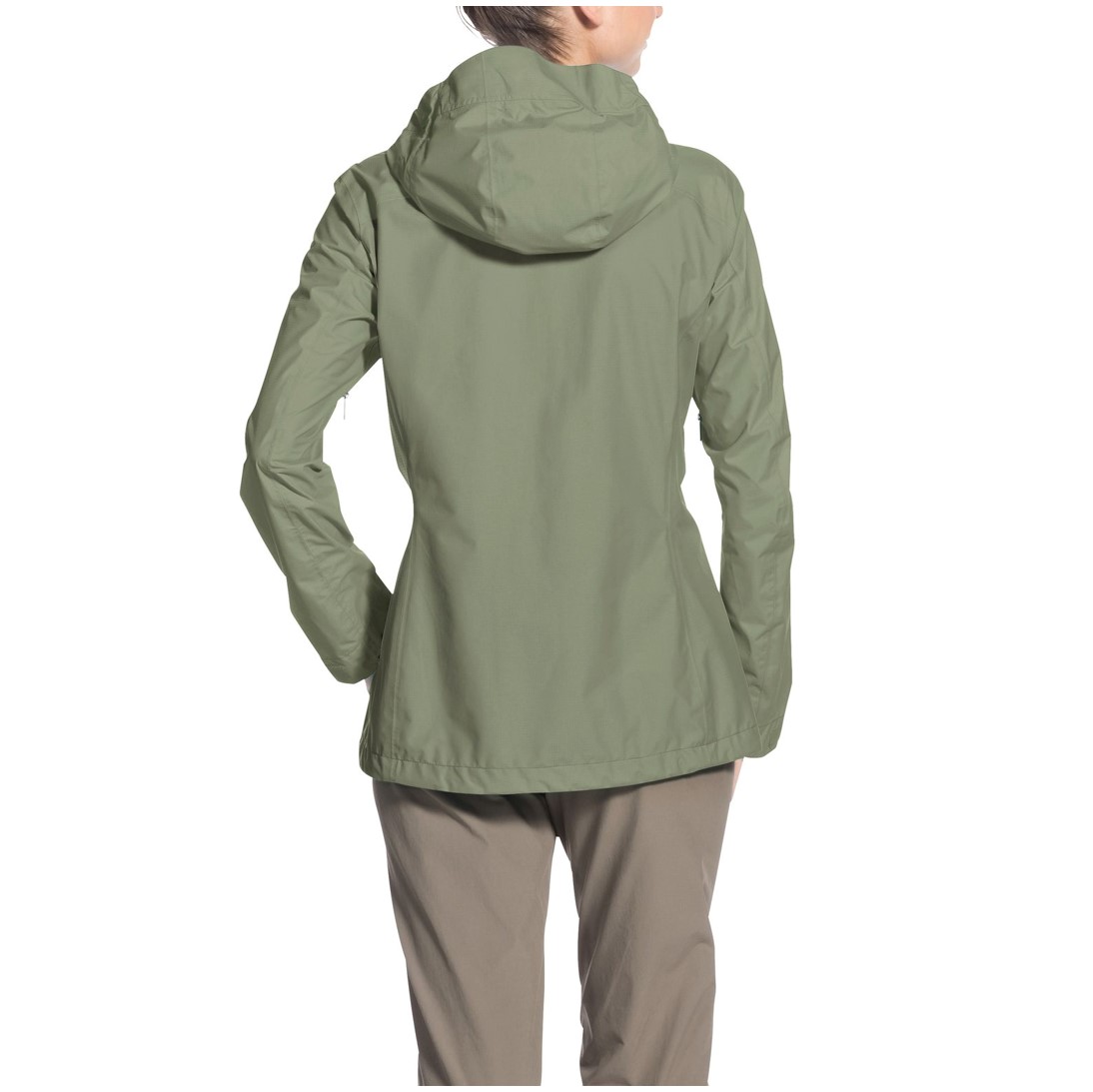 Chaqueta de Lluvia Lierne II Mujer Verde - Imagen 4