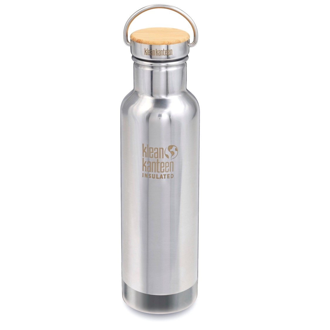 Botella Térmica Reflect 592 ML con Tapa Bambú