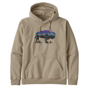 Polerón Fitz Roy Bison Uprisal Hoody Hombre Beige