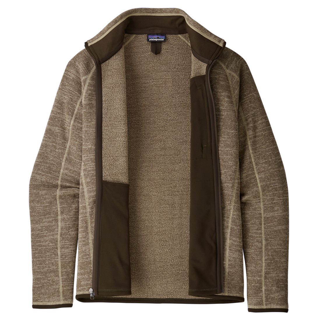 Polar Better Sweater Jacket Hombre Cafe - Imagen 3